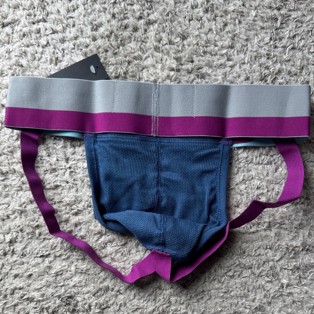 Men's Blue Jockstrap Underwear cin2 - Picture 3 of 3
